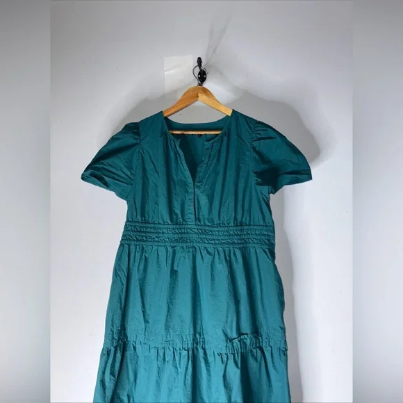 Quince Green Maxi  Dress - Picture 3 of 6